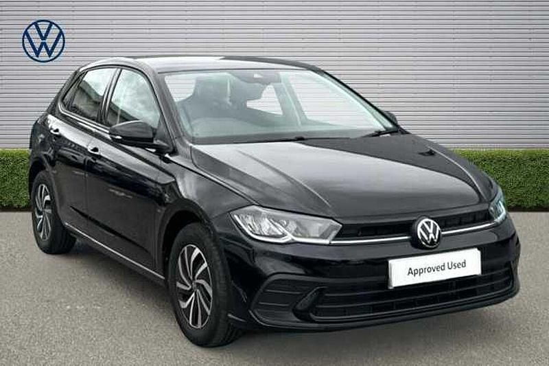 Used VW Polo Life 95 HP (69 kW) 2022 Black Hatchback