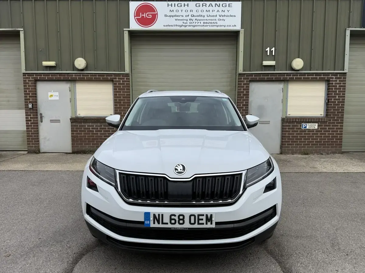Used Skoda Kodiaq 150 HP (110 kW) 2018 White SUV