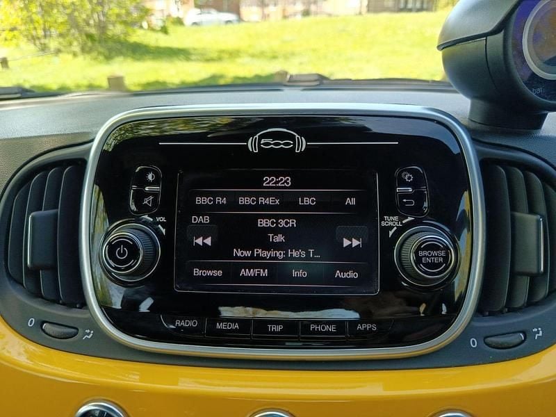 Used Abarth 595 143 HP (105 kW) 2018 Yellow Hatchback