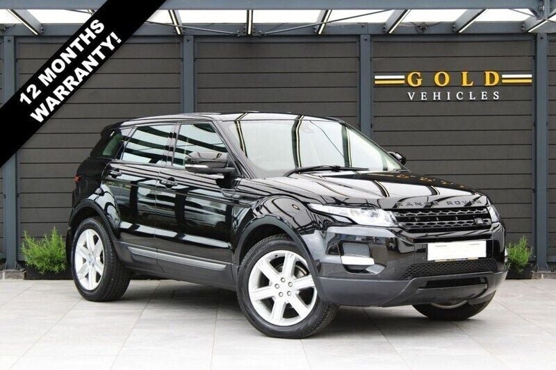 Black Used 2013 Land Rover Range Rover evoque Pure SUV | £9,995 (Fair price) - Image 1/4