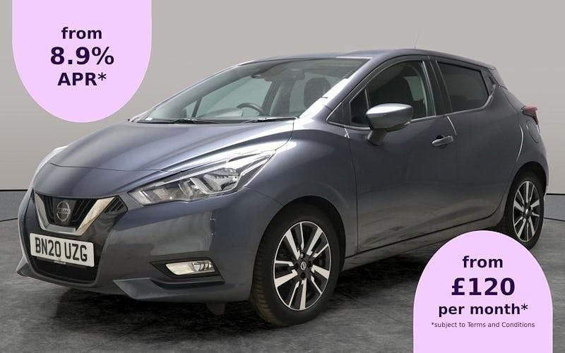 Grey Used 2019 Nissan Micra Tekna Hatchback | £9,844 (Good price) - Image 1/3