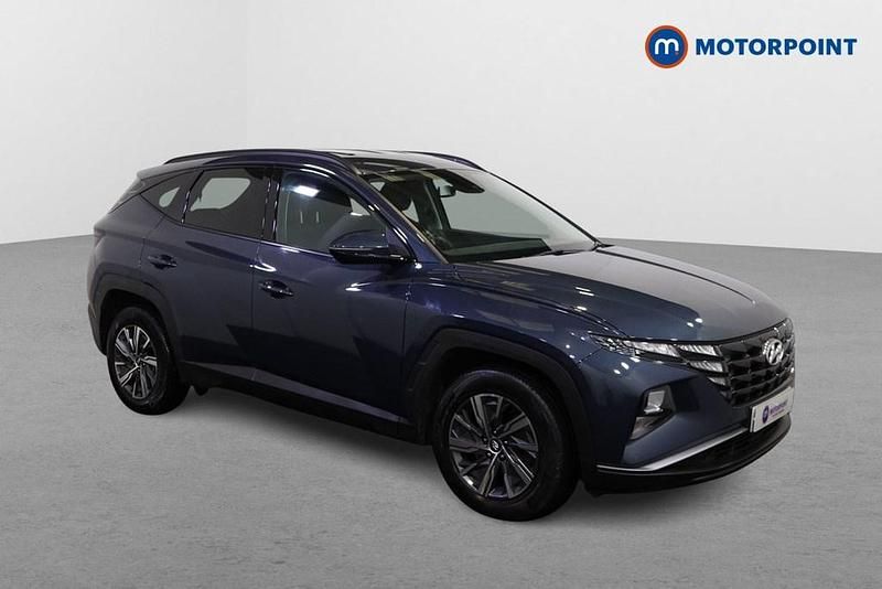 Blue Used 2022 Hyundai Tucson SE SUV | £16,649 (Fair price) - Image 1/4