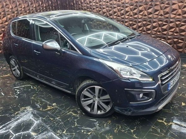 Blue Used 2015 Peugeot 3008 Allure SUV | £3,949 (Fair price) - Image 1/1