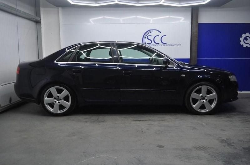 Used Audi A4 S-Line 138 HP (101 kW) 2007 Blue Sedan