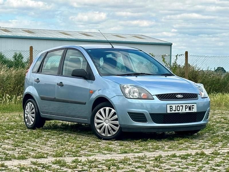 Used Ford Fiesta Style 78 HP (57 kW) 2007 Blue Hatchback