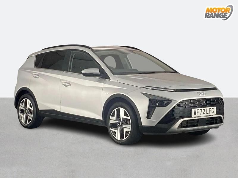 Silver Used 2022 Hyundai Bayon Premium SUV | £15,295 (Fair price) - Image 1/4