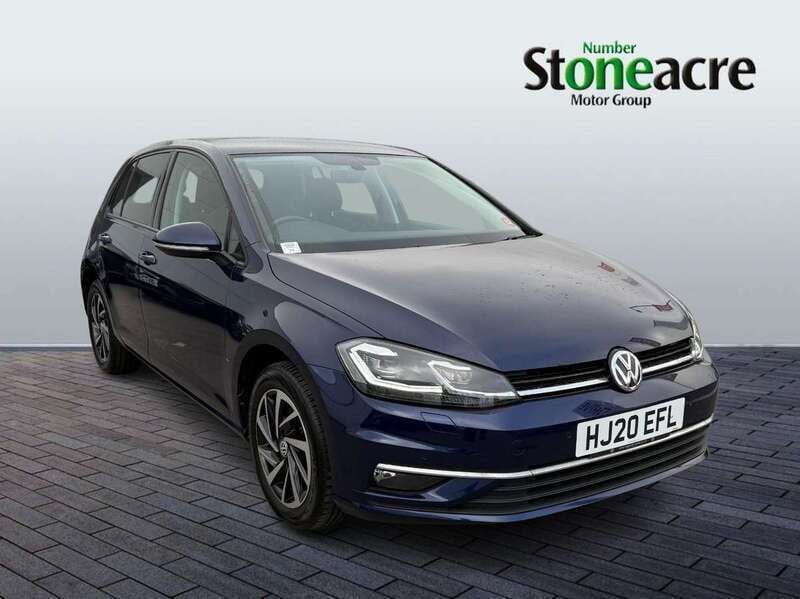 Blue Used 2020 VW Golf VIII Edition Hatchback | £16,650 (Good price) - Image 1/4
