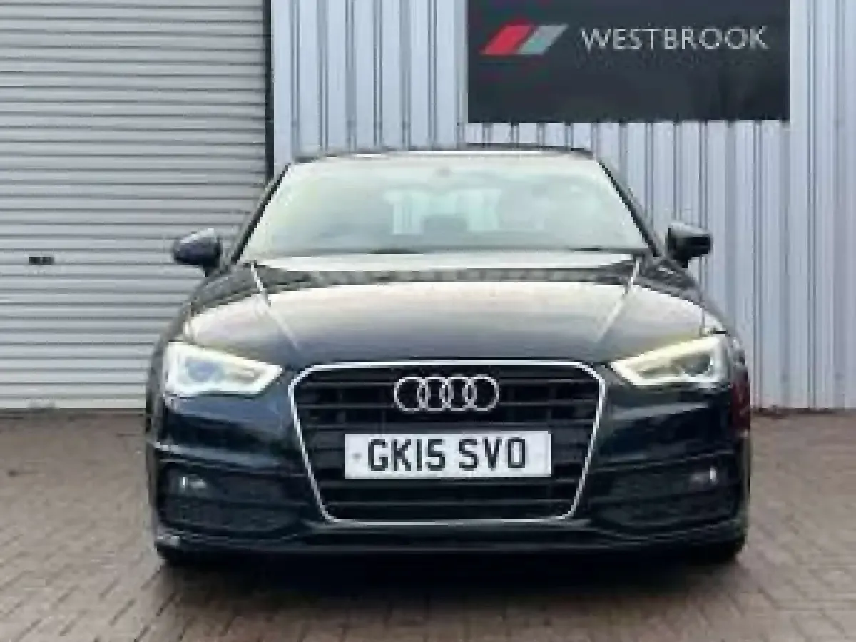 Used Audi A3 Sportback S-Line 2015 Black Hatchback