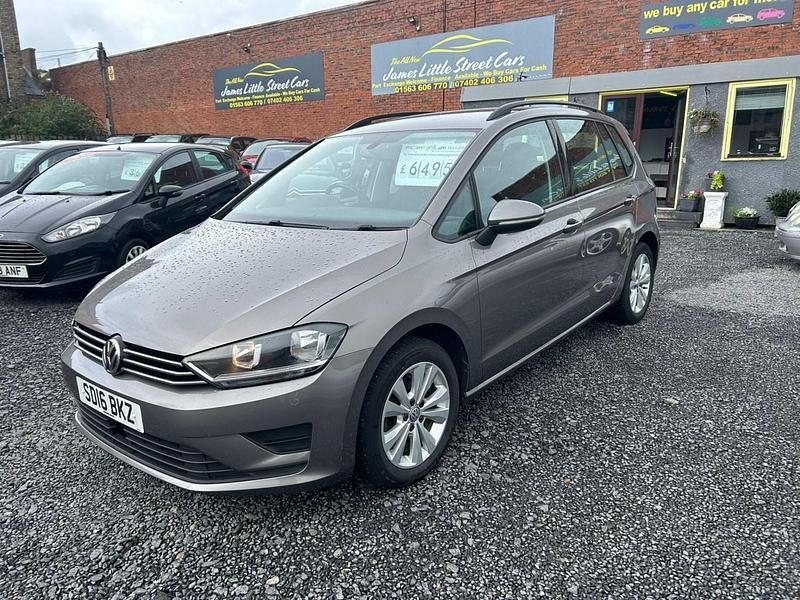 Grey Used 2016 VW Golf Sportsvan SE MPV | £6,495 (Fair price) - Image 1/4