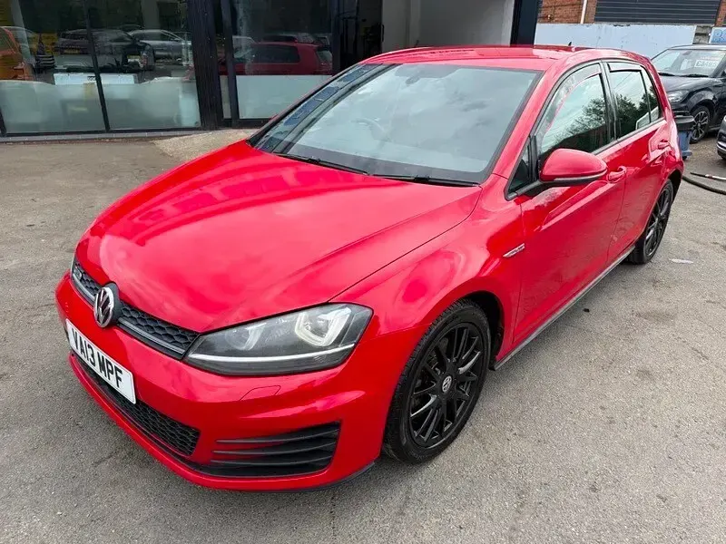 Used VW Golf VII GTD 2013 Red Hatchback