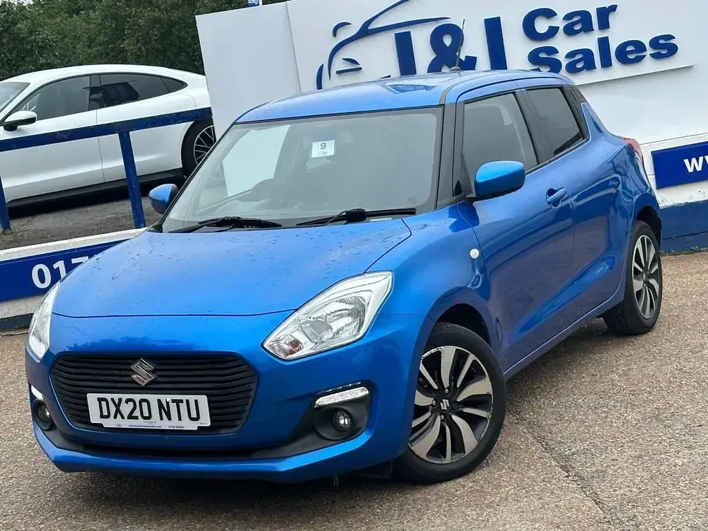 Used Suzuki Swift SZ-T 90 HP (66 kW) 2020 Blue Hatchback