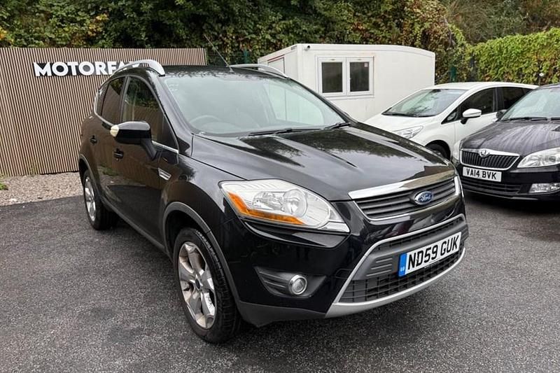 Black Used 2010 Ford Kuga Zetec SUV | £2,250 (Good price) - Image 1/1