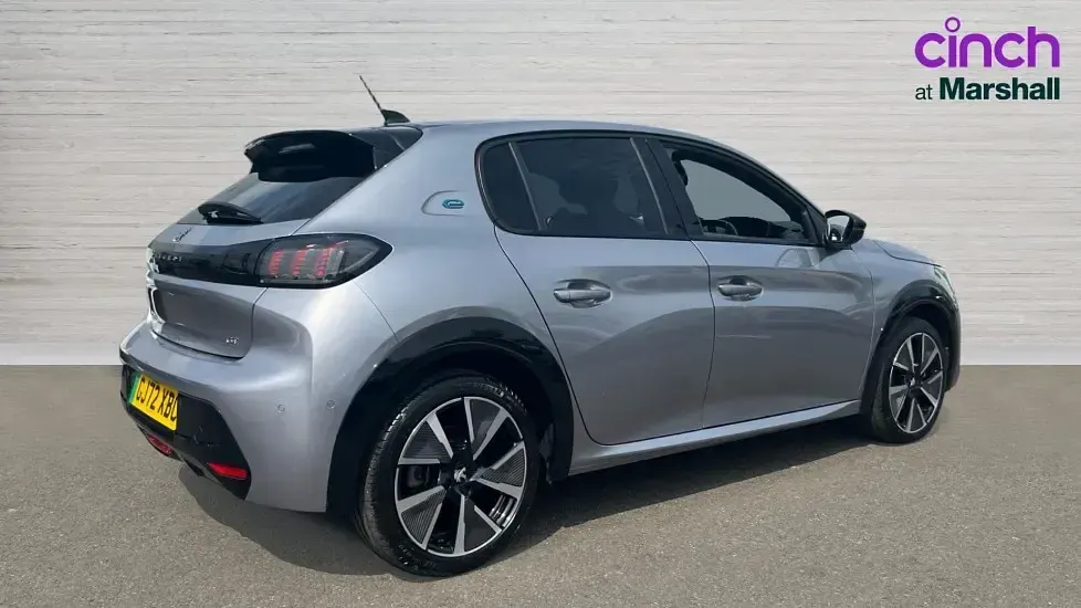 Used Peugeot e-208 Premium 100 kW (136 HP) 2022 Grey Hatchback