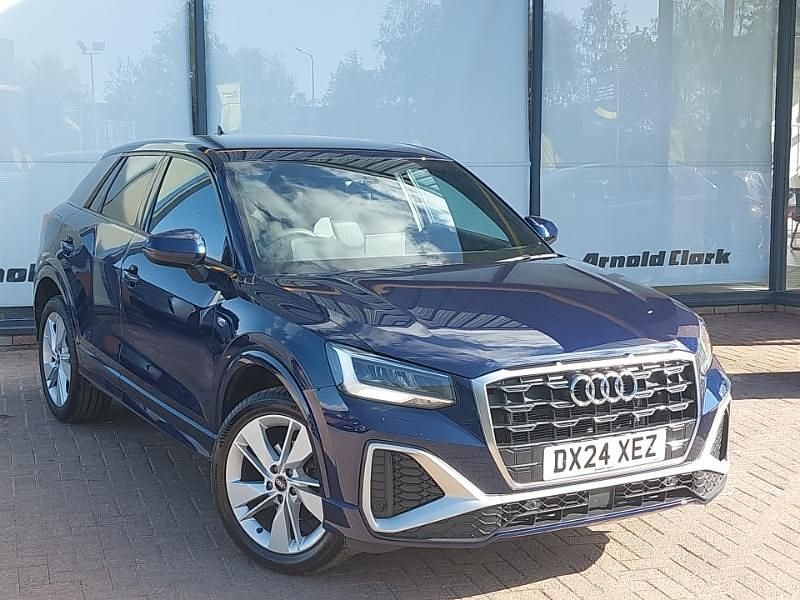 Blue Used 2024 Audi Q2 S-Line SUV | £25,298 (Fair price) - Image 1/4
