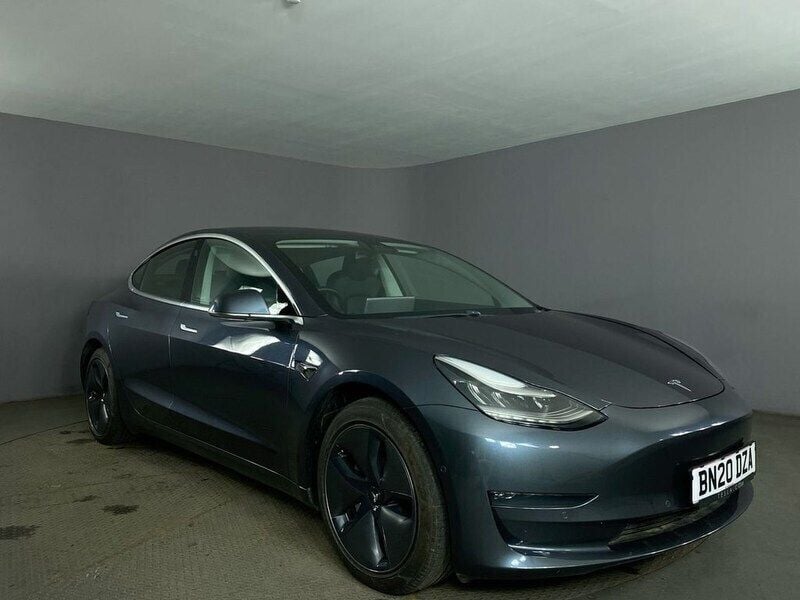 Grey Used 2020 Tesla Model 3 Long Range Sedan | £18,199 (Good price) - Image 1/4