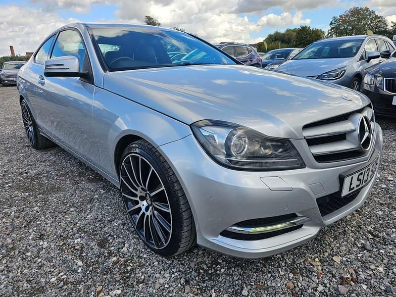 Silver Used 2013 Mercedes C220 Executive Coupe | £4,995 (Fair price) - Image 1/4