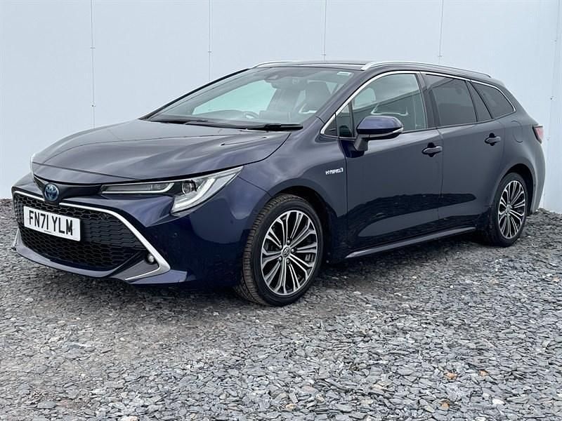 Used Toyota Corolla 122 HP (89 kW) 2021 Blue Estate