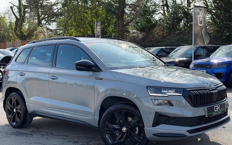 Used Skoda Karoq SportLine 150 HP (110 kW) 2024 Grey SUV