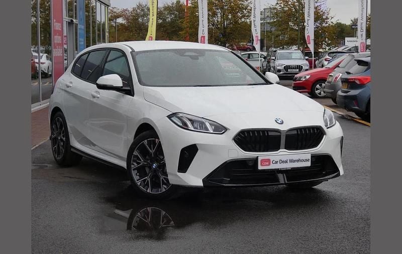 White New 2025 BMW 120 M Sport Hatchback | £29,900 (Good price) - Image 1/4