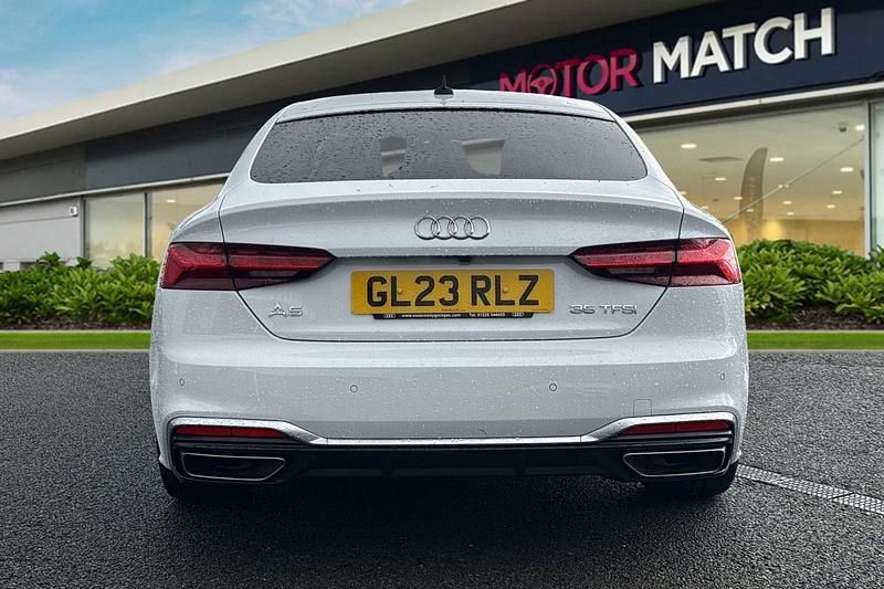 Used Audi A5 S-Line 245 HP (180 kW) 2023 White Coupe