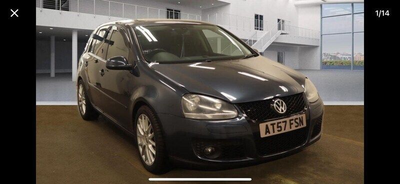 Blue Used 2008 VW Golf VI GT Hatchback | £4,000 (Fair price) - Image 1/1
