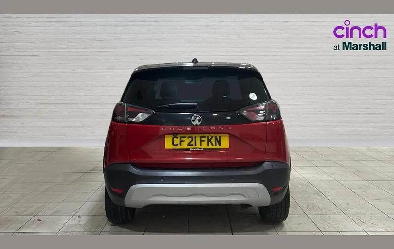 Used Vauxhall Crossland Elite 130 HP (95 kW) 2021 Red SUV