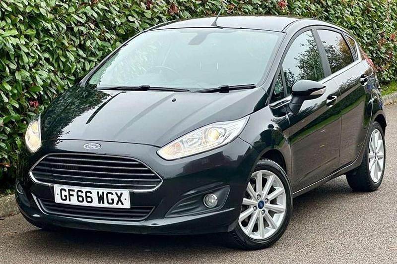Used Ford Fiesta Titanium 2016 Black Hatchback