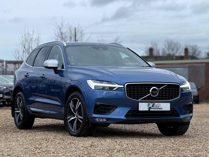 Used Volvo XC60 R-Design 190 HP (139 kW) 2018 Blue SUV