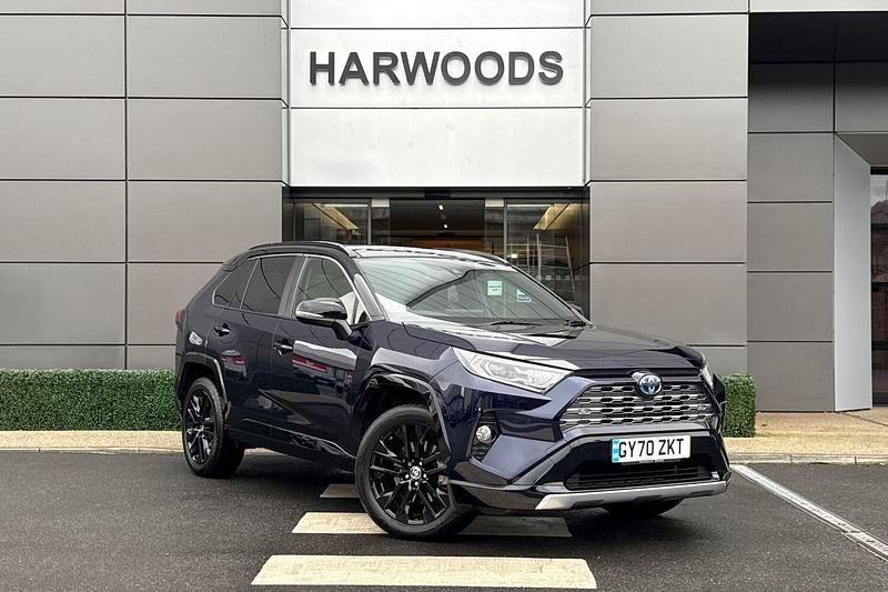 Blue/black Used 2021 Toyota RAV4 Estate | £27,750 (Fair price) - Image 1/4
