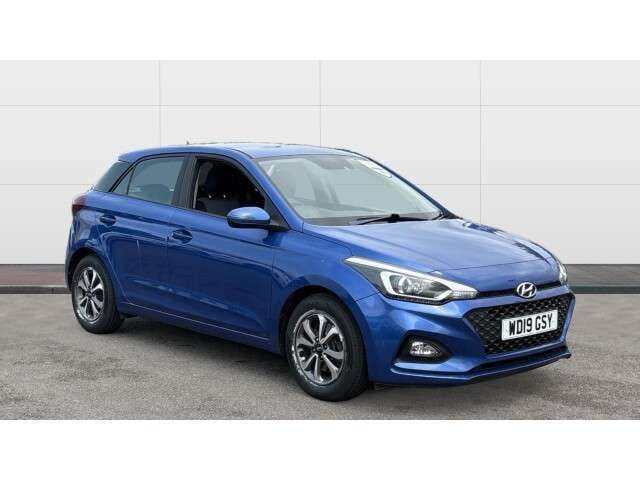 Blue Used 2019 Hyundai i20 SE Hatchback | £8,307 (Good price) - Image 1/4