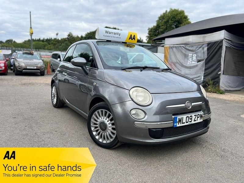 Grey Used 2009 Fiat 500 Lounge Hatchback | £2,490 (A bit pricey) - Image 1/3