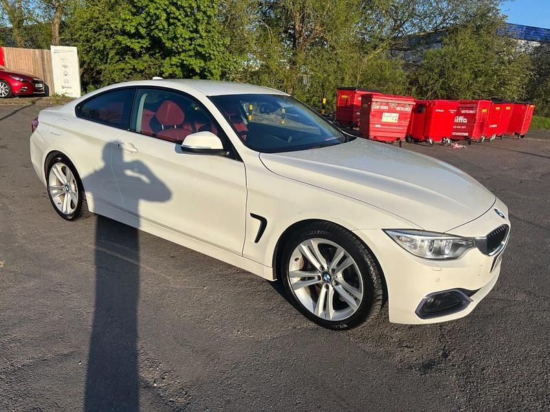 Używany BMW 420 Sport Line 2016 Biały Coupe