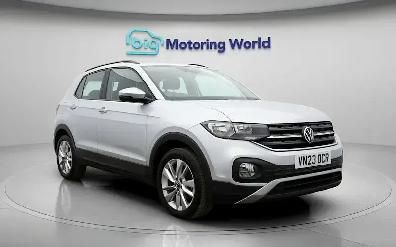 Used VW T-Cross SE 95 HP (69 kW) 2023 Silver SUV