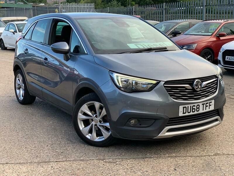 Used Vauxhall Crossland X S 102 HP (75 kW) 2018 Grey SUV