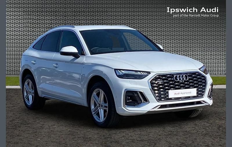 White Used 2024 Audi Q5 Sportback S-Line SUV | £37,269 (Fair price) - Image 1/4