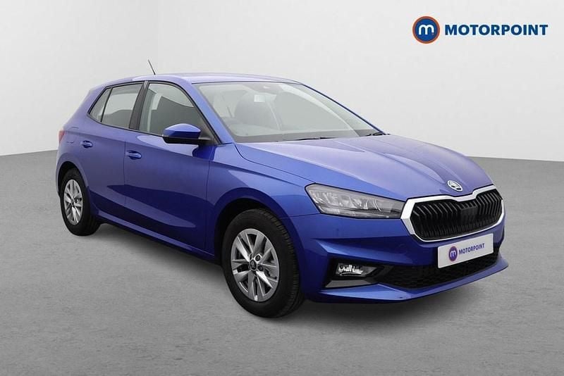 Blue New 2025 Skoda Fabia SE Hatchback | £17,849 (Fair price) - Image 1/4