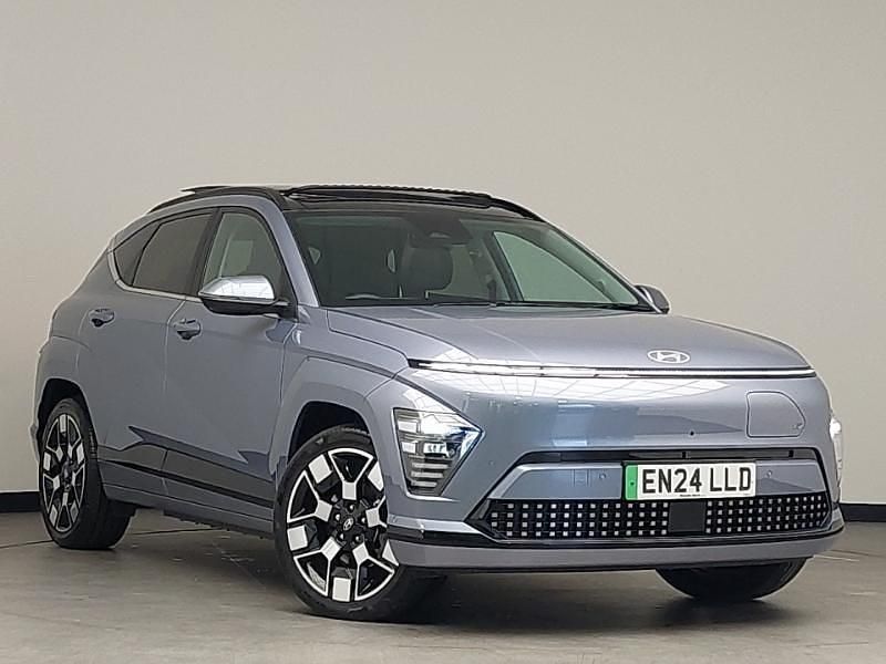 Blue Used 2024 Hyundai Kona Ultimate SUV | £25,998 (A bit pricey) - Image 1/4