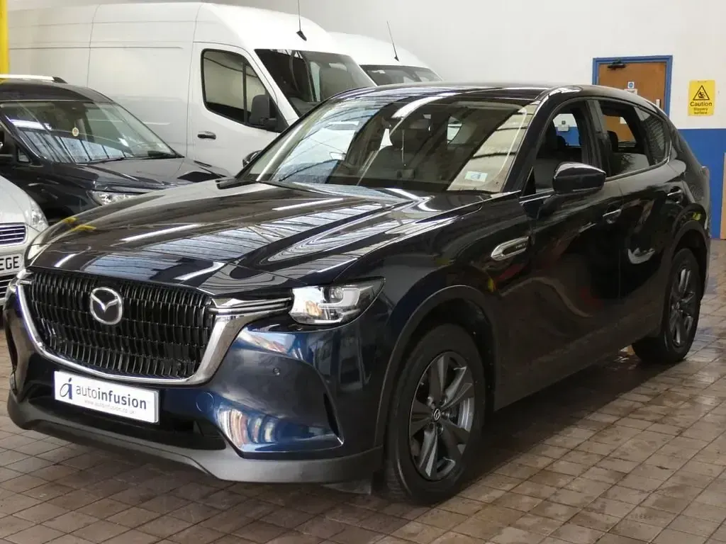 Usado Mazda CX-60 Exclusive-Line 328 HP (241 kW) 2023 Azul SUV