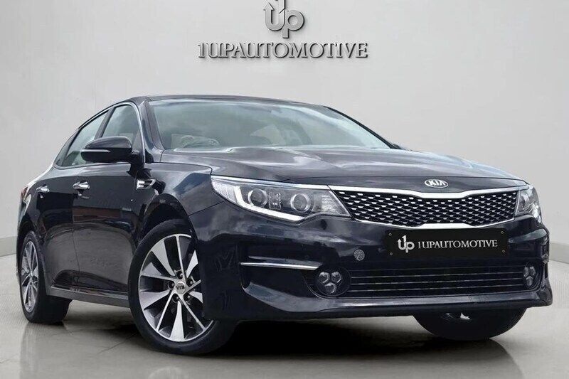 Black Used 2016 Kia Optima 3 Sedan | £6,531 (Good price) - Image 1/1