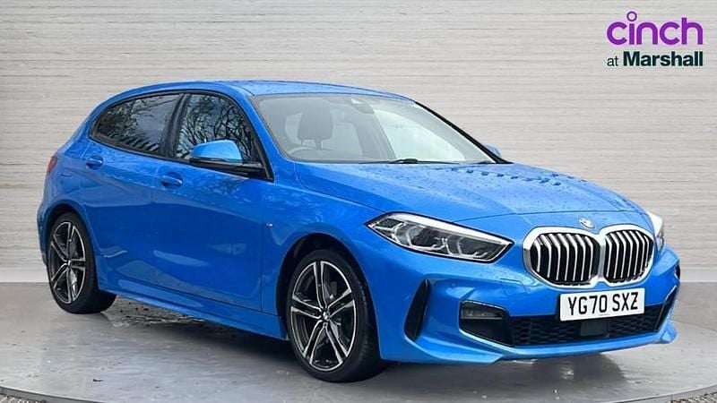 Used BMW 118 M Sport 140 HP (102 kW) 2020 Blue Hatchback