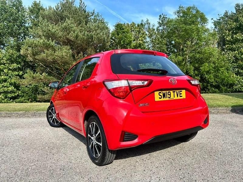 Used Toyota Yaris 2019 Red Hatchback