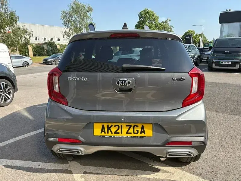 Used Kia Picanto X-Line 67 HP (49 kW) 2021 Grey Hatchback