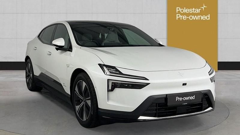 White New 2025 Polestar 4 Plus SUV | £46,944 (Super price) - Image 1/4