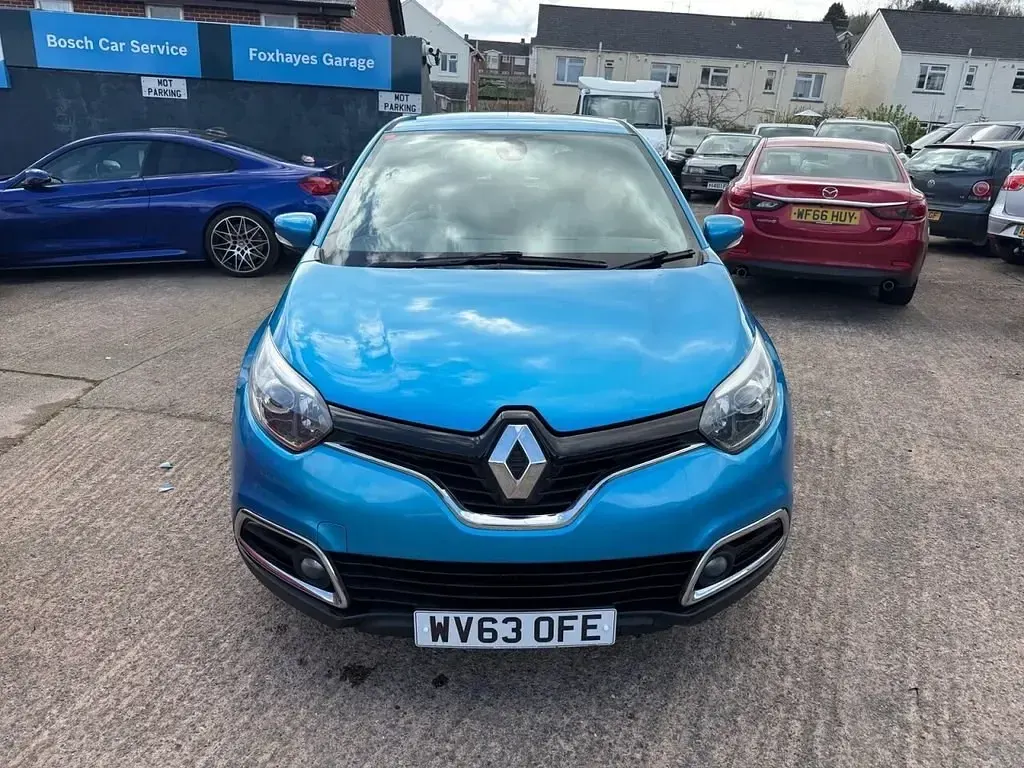 Used Renault Captur Dynamique 90 HP (66 kW) 2013 Blue SUV