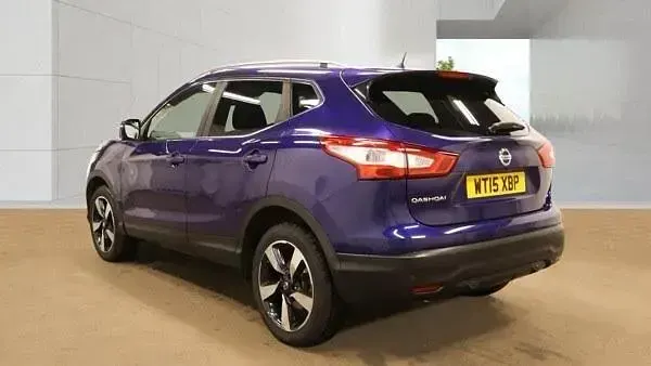 Used Nissan Qashqai N-TEC 115 HP (84 kW) 2015 Blue SUV