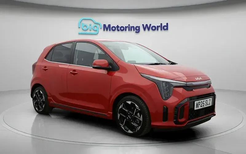Used Kia Picanto GT-Line S 77 HP (56 kW) 2024 Red Hatchback