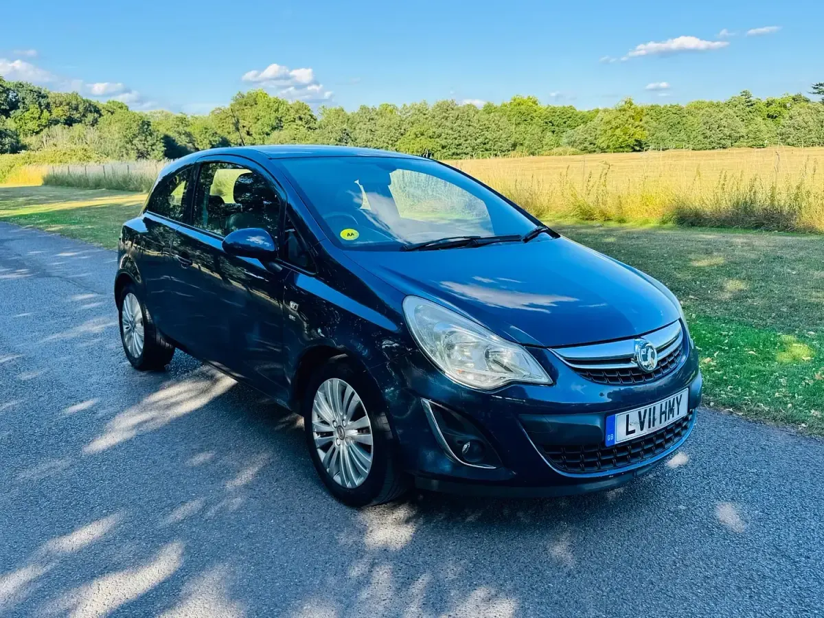 Used Vauxhall Corsa 2011 Blue Hatchback