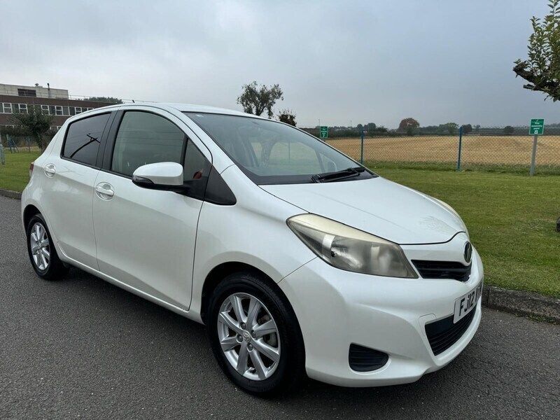 White Used 2012 Toyota Vitz Hatchback | £5,495 - Image 1/4
