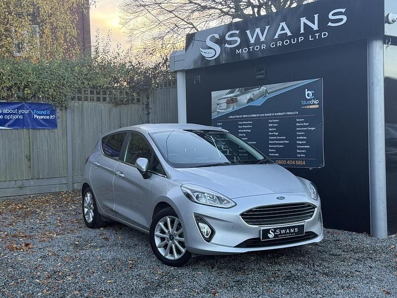 Silver Used 2019 Ford Fiesta Titanium Hatchback | £9,295 (Fair price) - Image 1/3