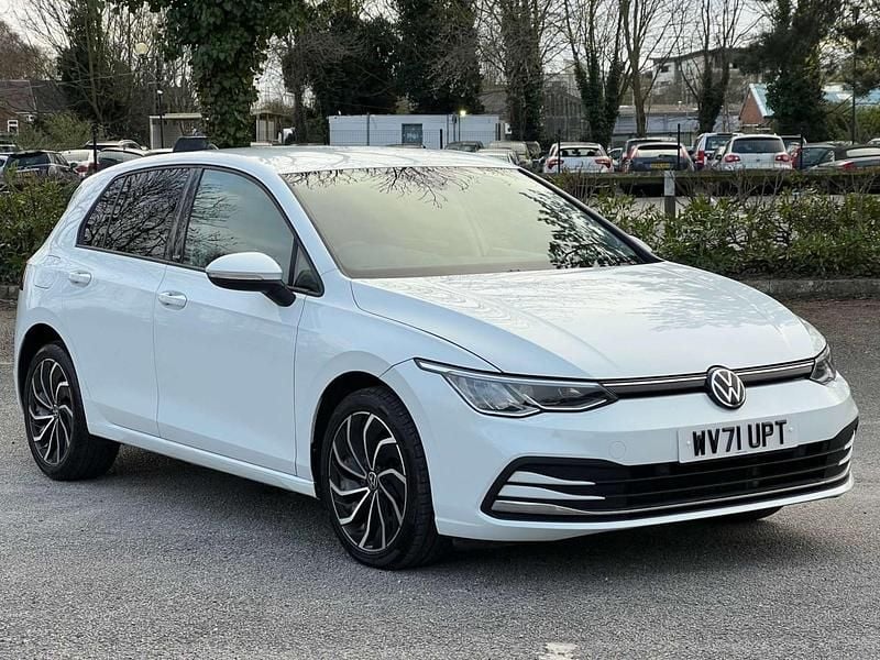 White Used 2021 VW Golf VIII Active Hatchback | £13,990 (Super price) - Image 1/4
